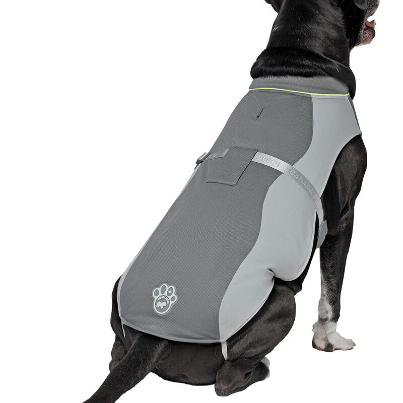 Canada Pooch, Max Chill Cooling Vest Grey image number null